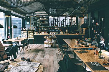 Cafe Innenraum